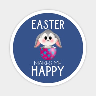 Easter Kids Easter Bunny Easter Kawaii Magnet